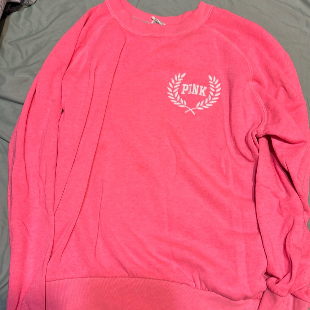 Pink vs sweatshirt
